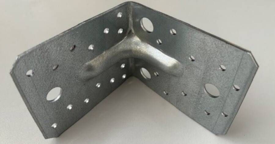 Waelbers Hoekanker m ril 105x105x90mm sendzimir (SV) 25 Stuk(s) 490444EAN.09