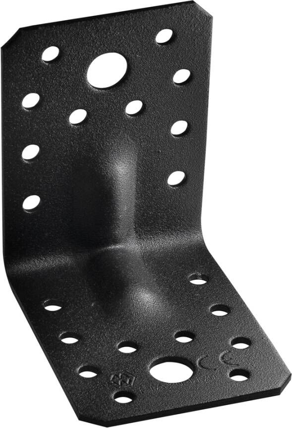 Waelbers Hoekanker m ril 70x70x55 mm zwart TXT 10 Stuk(s) 481438.05