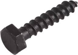 Waelbers Houtdraadbout M6x30mm DC-zwart 50 Stuk(s) 974007.11