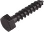 Blackline Slotbout+Moer+Sluitring Hcp Zwart M6X40 | 5 stuks 6901.11.16040 - Thumbnail 1