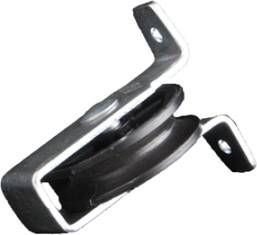 Waelbers Katrol staand 40mm poly-wiel 5 Stuk(s) 620291.02