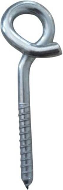 Waelbers Krulhaak 140x22mm blauw verzinkt (GV) 20 Stuk(s) 409201.08