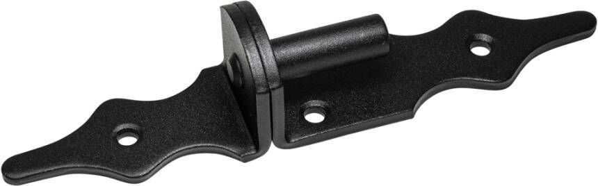 Waelbers Plaatduim 16-D1 rustica zwart TXT 10 Stuk(s) 811718.05