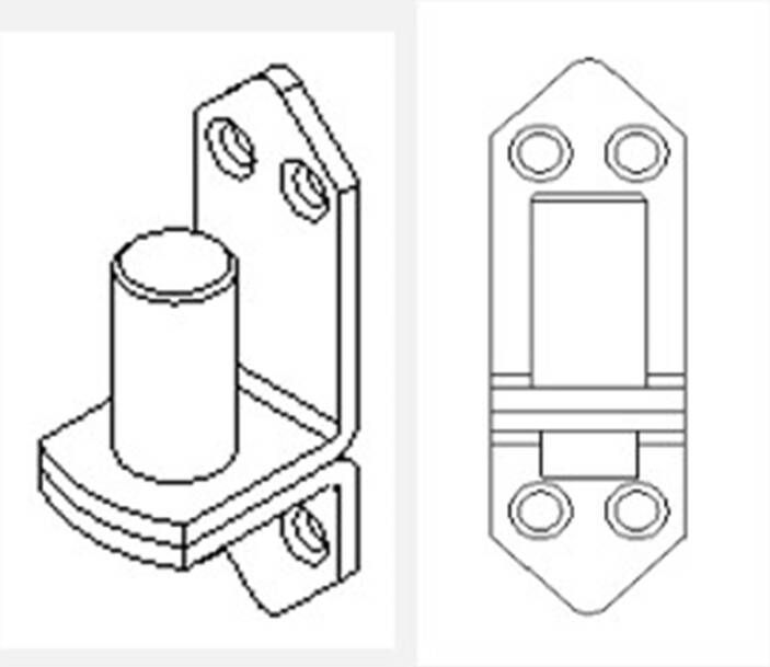 Waelbers Plaatduim 18 D1 blauw verzinkt (GV) m.4 gaten 10 Stuk(s) 813211.05