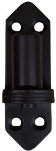 Waelbers Plaatduim 18 D1 zwart met 4 gaten 10 Stuk(s) 813217.05