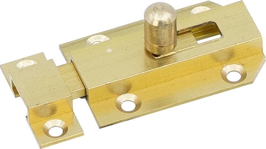 Waelbers Profielschuif vlak 25x40mm messing 10 Stuk(s) 145008.05