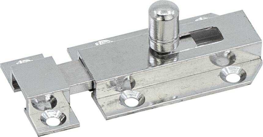 Waelbers Profielschuif vlak 25x40mm nikkel 10 Stuk(s) 145108.05