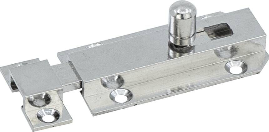 Waelbers Profielschuif vlak 25x50mm nikkel 10 Stuk(s) 145118.05