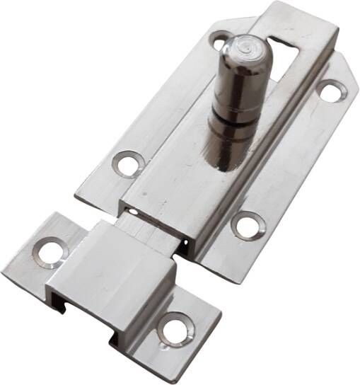 Waelbers Profielschuif vlak 35x60mm nikkel 10 Stuk(s) 145148.05