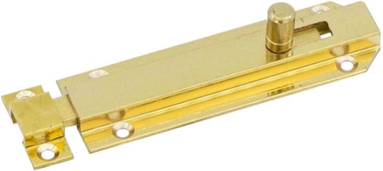 Waelbers Profielschuif vlak 35x80mm messing 10 Stuk(s) 145058.05