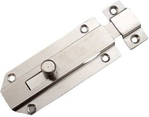 Waelbers Profielschuif vlak 35x80mm nikkel 10 Stuk(s) 145158.05