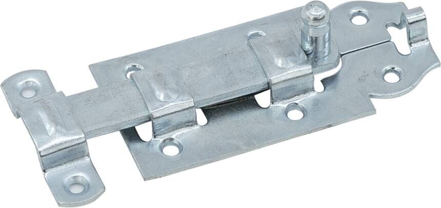 Waelbers Rolschuif vlak 100mm blauw verzinkt (GV) 10 Stuk(s) 1501.05