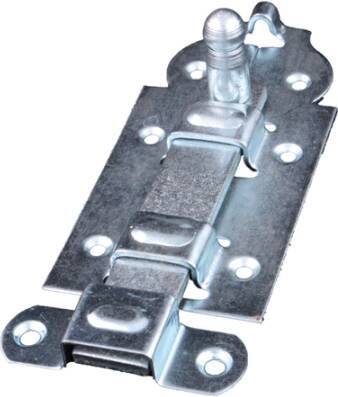 Waelbers Rolschuif vlak 120mm blauw verzinkt (GV) 10 Stuk(s) 1511.05