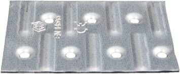 Waelbers Spijkerplaat 50x75mm sendzimir (SV) 25 Stuk(s) 4804444.35