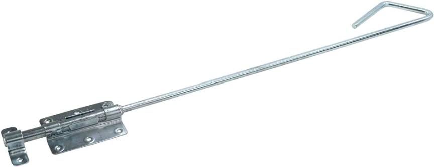 Waelbers Staartgrendel licht 600 RVS 5 Stuk(s) 114216.31