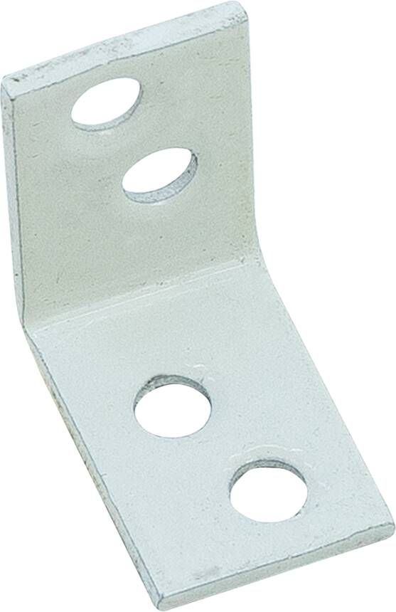 Waelbers Stoelhoek 25mm p 4st wit KVP 20 Stuk(s) 2155KVP.24