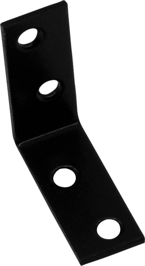 Waelbers Stoelhoek 40mm p4st KVP zwart 20 Stuk(s) 2167KVP.24