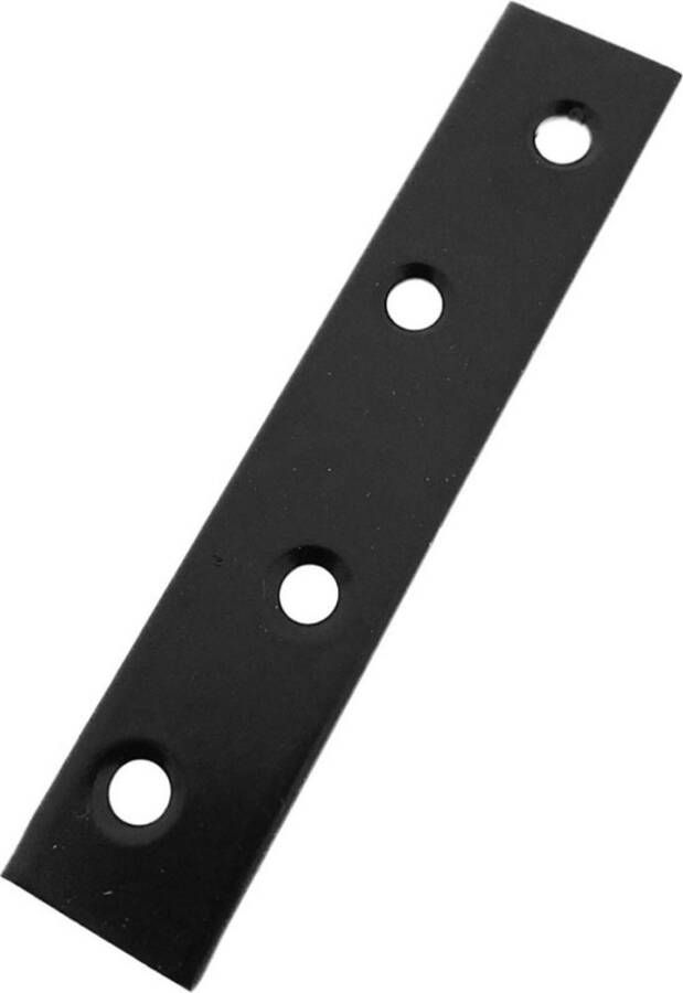 Waelbers Verbindingsplaat 100mm per 4 Zwart 20 Stuk(s) 241507KVP.24