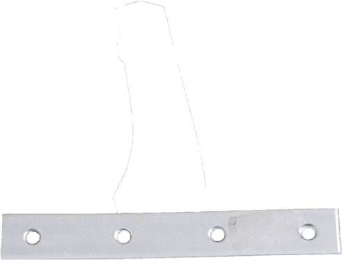 Waelbers Verbindingsplaat 140mm blauw verzinkt (GV) per 4 KVP 20 Stuk(s) 2421KVP.24