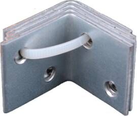 Waelbers Versterkingshoek 30x30mm blauw verzinkt (GV) blauw verzinkt (GV)P 250 Stuk(s) 4301.16