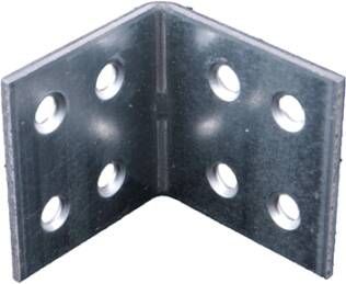 Waelbers Versterkingshoek 40x40mm blauw verzinkt (GV) blauw verzinkt (GV)P 250 Stuk(s) 4311EAN.16