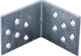 Waelbers Versterkingshoek 50x50x40mm blauw verzinkt (GV) p 4st. KVP 20 Stuk(s) 4351KVP.24