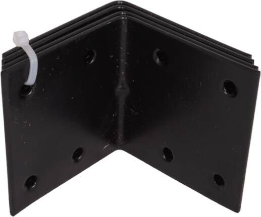 Waelbers Versterkingshoek 50x50x40mm zwart 50 Stuk(s) 4357.11