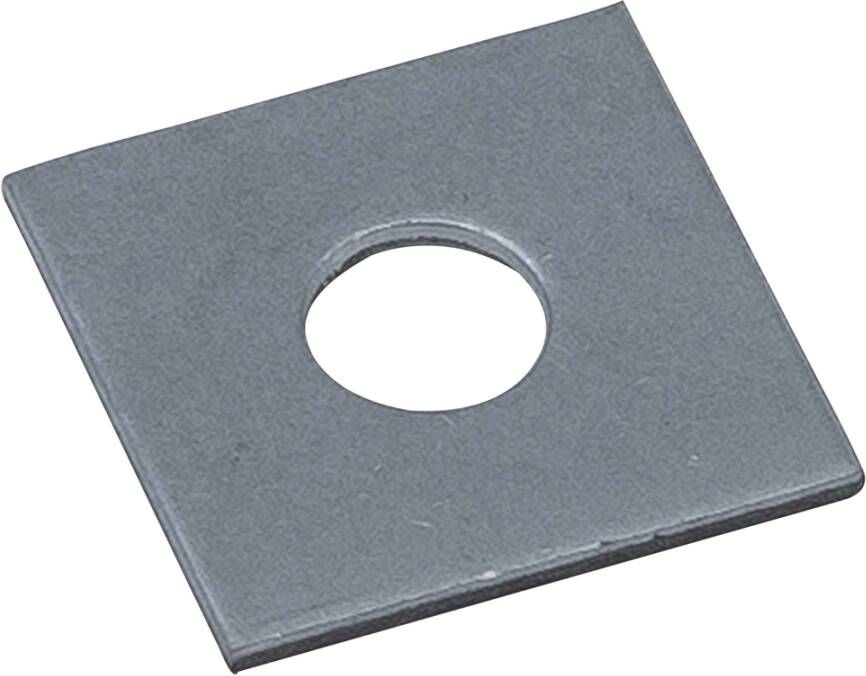 Waelbers Volgplaat M10 30x30x2mm sendzimir (SV) 250 Stuk(s) 310004.16
