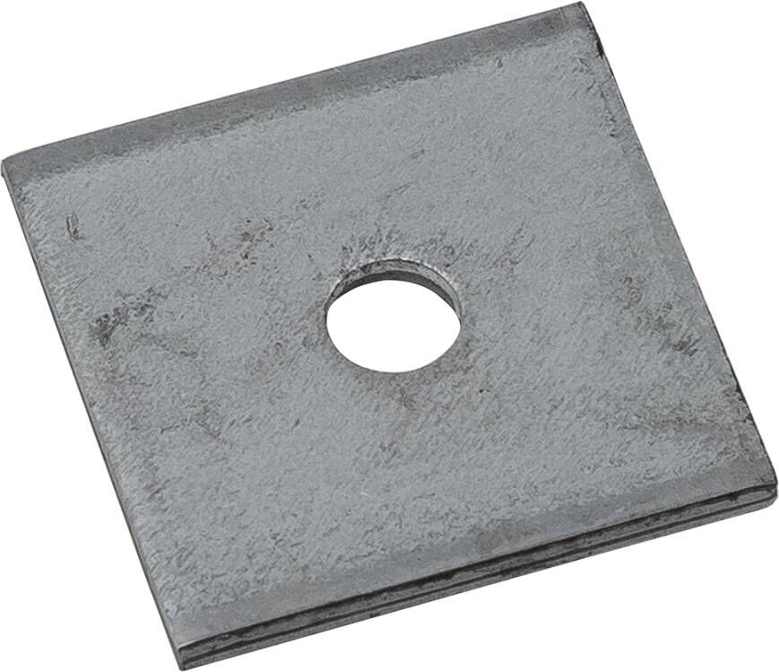 Waelbers Volgplaat M12 60x60x5mm blauw verzinkt (GV) 100 Stuk(s) 310081.13