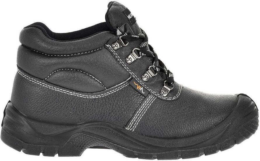 Walkmate Oslo | Zwart | halfhoog veter | S3 | 63670.42