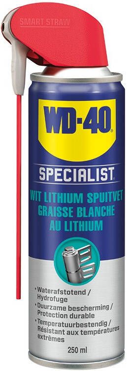 WD-40 Specialist Wit Lithium Spuitvet | 250ml 31726 NBA