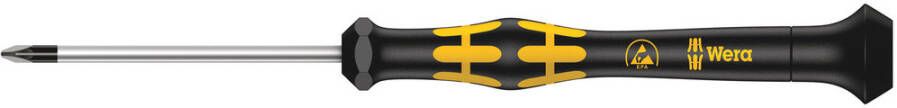 Wera 1555 PZ Kraftform Micro Pozidriv-Schroevendraaier PZ 1 x 80 mm 1 stuk(s) 05030116001