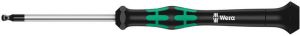 Wera 2052 Kraftform Micro Zeskant-Kogelkop Schroevendraaier 3 32 duim x 60 mm 1 stuk(s) 05118102001