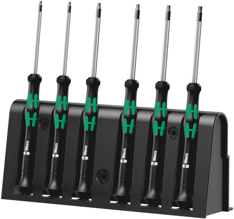 Wera 2067 6 Micro TORX BO-Schroevendraaierset + houder 6 -delig 1 stuk(s) 05118154001