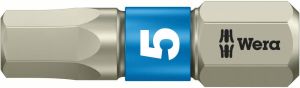 Wera 3840 1 TS Bits Zeskant RVS Hex-Plus 3.0 x 25 mm 10 stuk(s)