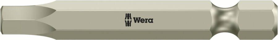 Wera 3840 4 Bits Zeskant RVS Hex-Plus 3.0 x 89 mm 1 stuk(s) 05071101001
