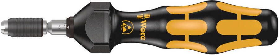 Wera 7435 Kraftform ESD instelbare Momentschroevendraaier met Snelwisselhouder 0 10 0 34 Nm 1 stuk(s) 05074786001