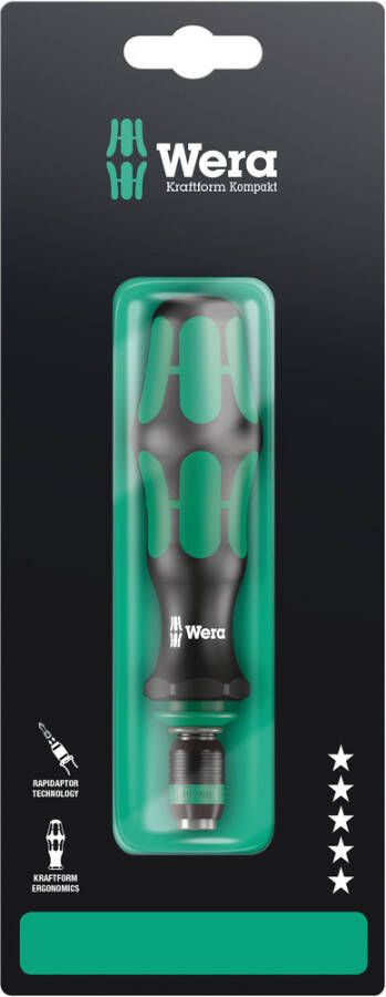 Wera 817 R SB bits-houder met Rapidaptor Snelwisselhouder 1 4 duim x 133 mm 1 stuk(s) 05073541001