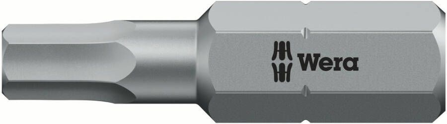 Wera 840 1 Z Zeskant Bits Hex-Plus 3.0 mm x 25 mm 1 stuk(s) 05056315001