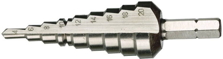 Wera 843 Trappenboor Bit 4-20 mm 4 20 mm 1 stuk(s) 05104672001