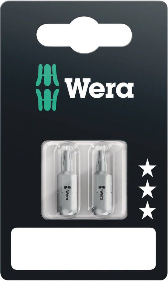 Wera 851 1 RZ Bits Phillips PH 2 x 25 mm 5x 2 stuk(s)