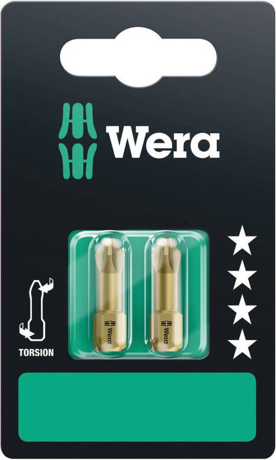 Wera 855 1 TH Bits Pozidriv PZ 1 3 x 25 mm 1 stuk(s) 05073373001