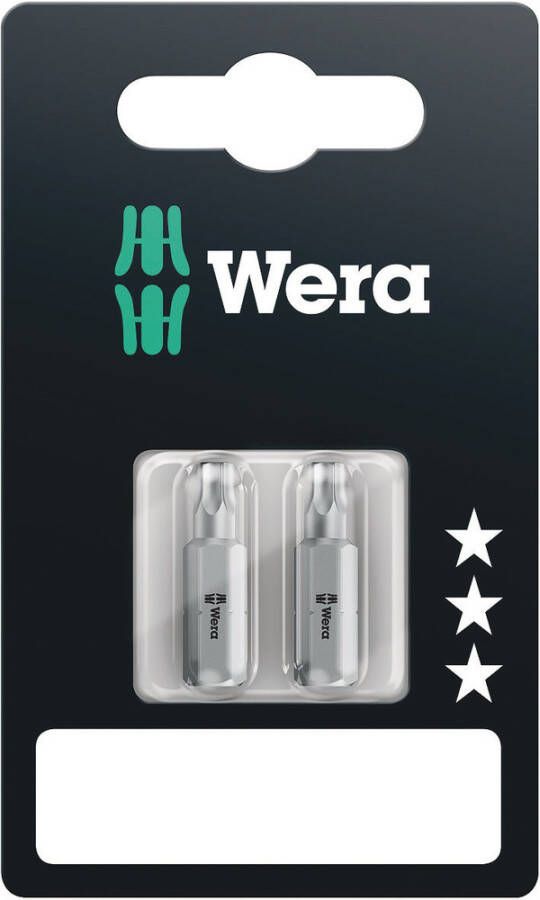 Wera 867 1 Z TORX Bits TX 20 x 25 mm 1 x 2 stuk(s) 05073314001
