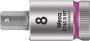 Wera 8740 B HF Binnenzeskant Zyklop Bitdop met 3 8"-aandrijving met vasthoudfunctie 5 16" x 100 mm 1 stuk(s) 05003092001 - Thumbnail 1