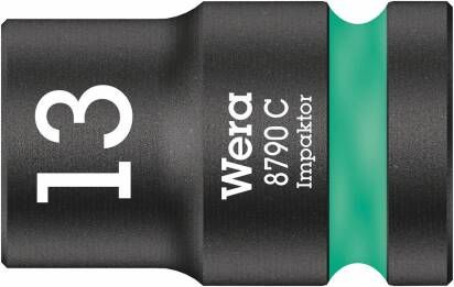 Wera 8790 C Impaktor Dop met 1 2"-aandrijving 16 x 38 mm 05004573001