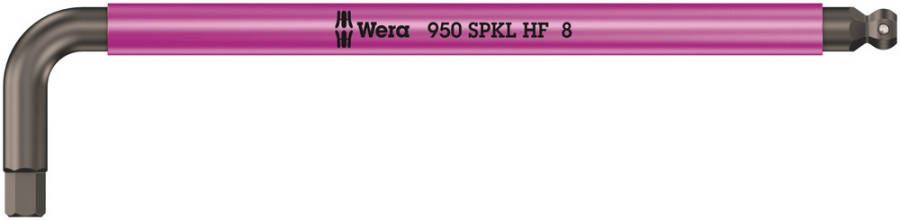 Wera 950 SPKL HF Stiftsleutel Multicolour Metrisch met vasthoudfunctie 10 0 mm 1 stuk(s) 05022205001