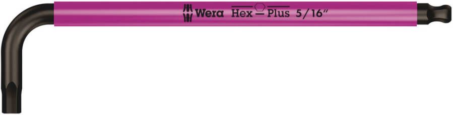 Wera 950 SPKL Stiftsleutel Multicolour Inch Maten 1 8 duim leuchtpink 1 stuk(s)