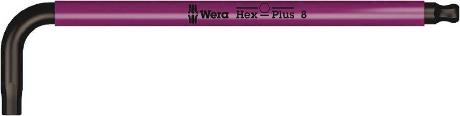 Wera 950 SPKL HF Stiftsleutel Multicolour Metrisch met vasthoudfunctie 10 0 mm 1 stuk(s) 05022205001