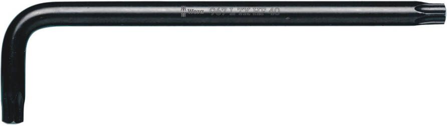 Wera 967 L TORX HF Stiftsleutel met Vasthoudfunctie BlackLaser TX 15 1 stuk(s) 05024163001