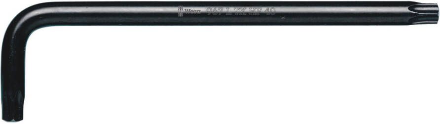 Wera 967 L TORX HF Stiftsleutel met Vasthoudfunctie BlackLaser TX 30 1 stuk(s) 05024167001